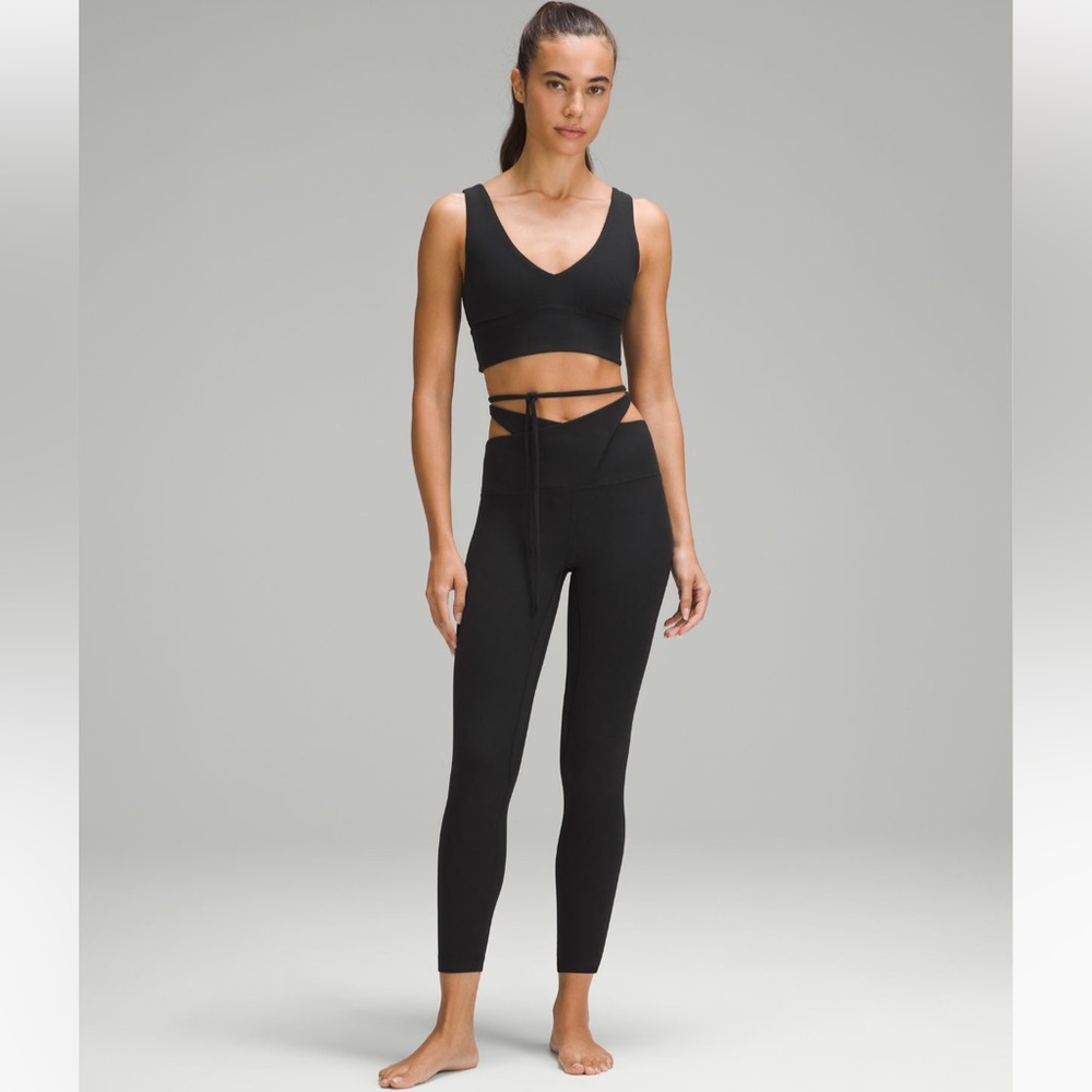 New with Tags - Lululemon - Align Wrap Waist Tight 25” - Black - Size 4